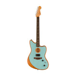Fender Acoustasonic Player Jazzmaster Electric Guitar, Ice Blue