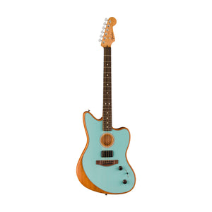 Fender Acoustasonic Player Jazzmaster Electric Guitar, Ice Blue