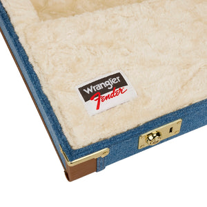 Fender X Wrangler Denim Case For Stratocaster / Telecaster, Indigo