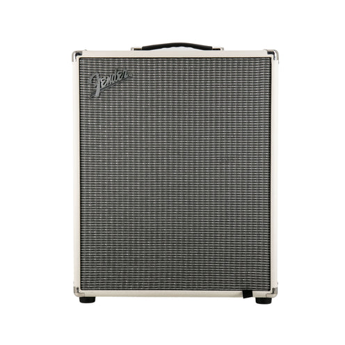 Fender Rumble 200 V3 Bass Combo Amplifier, Ivory, 230V UK