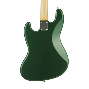 Fender Japan Traditional II 60s Jazz Bass Guitar, RW FB, Aged Sherwood Green Metallic