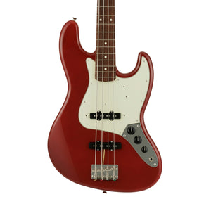 Fender Japan Traditional II 60s Jazz Bass Guitar, RW FB, Aged Dakota Red