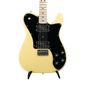 Fender FSR Collection Traditional 70s Telecaster Deluxe Electric Guitar, Maple FB, Vintage White