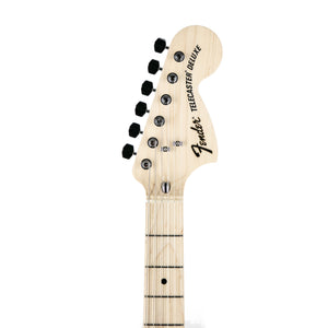 Fender FSR Collection Traditional 70s Telecaster Deluxe Electric Guitar, Maple FB, Vintage White