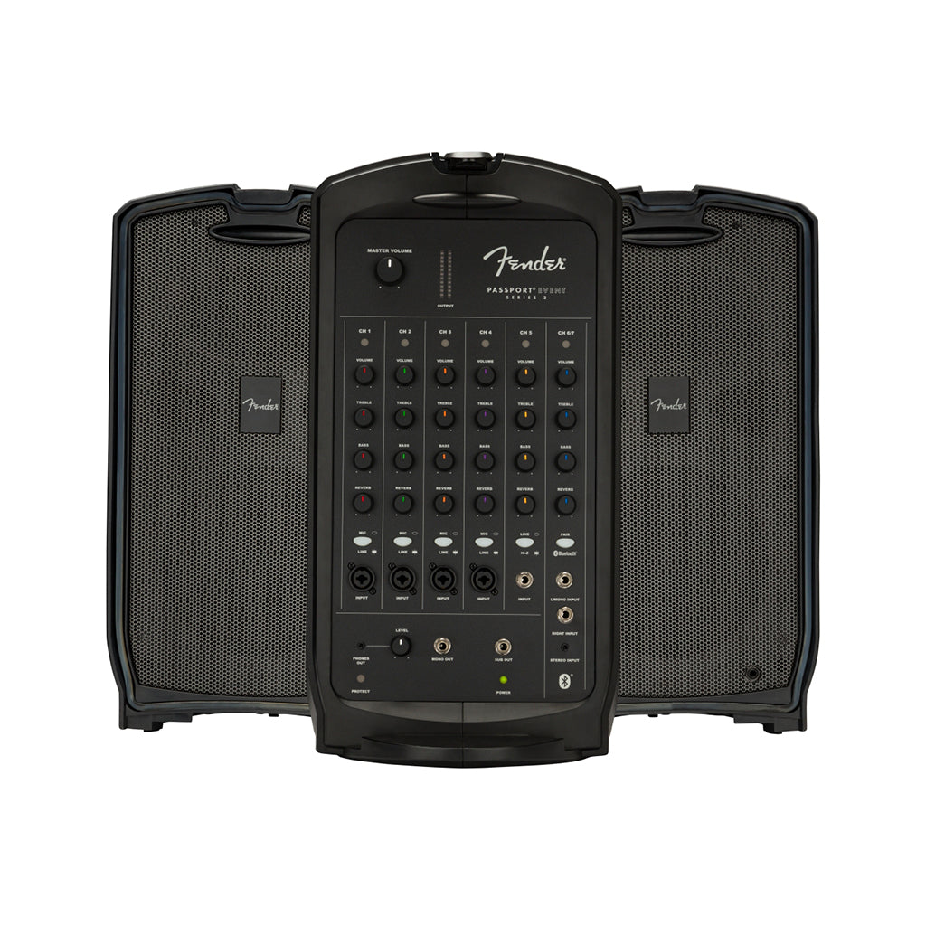 Fender Passport Event Series 2 375W Portable PA System, 230V EU
