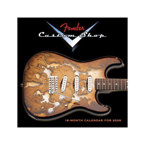 Fender Custom Shop 2026 Calendar
