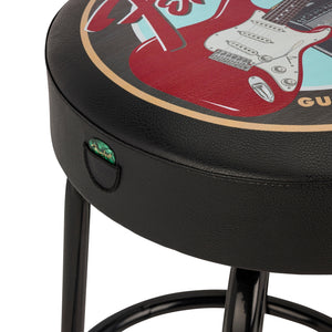 Fender Guitars and Amps Pick Holder Barstool, 30-Inch