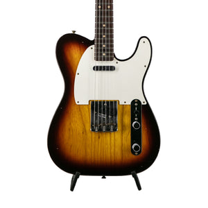 Fender Custom Shop 1959 Telecaster Journeyman Relic Guitar, Faded Aged Chocolate 3-Color Sunburst
