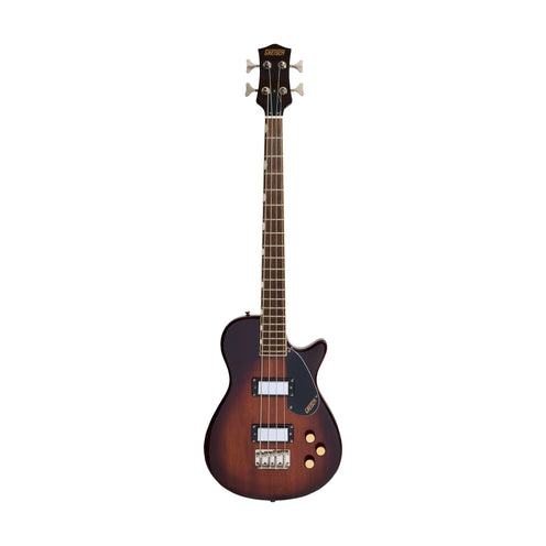 Gretsch Streamliner Jet Club Bass Single-Cut Guitar, Laurel FB, Havana Burst