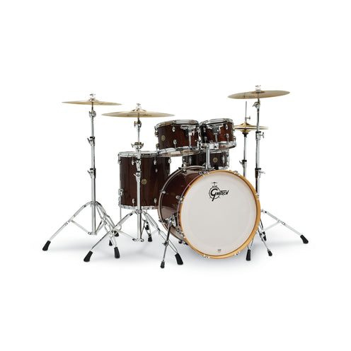 Gretsch CM2-E625-WG Catalina Maple 5pcs Drum Shell Kit (22in Bass Drum), Walnut Glaze