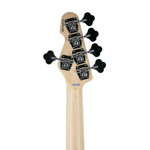 GrassRoots G-AMAZE-GCB5-NDBLS Electric Bass Guitar, Natural Dark Black Sunburst