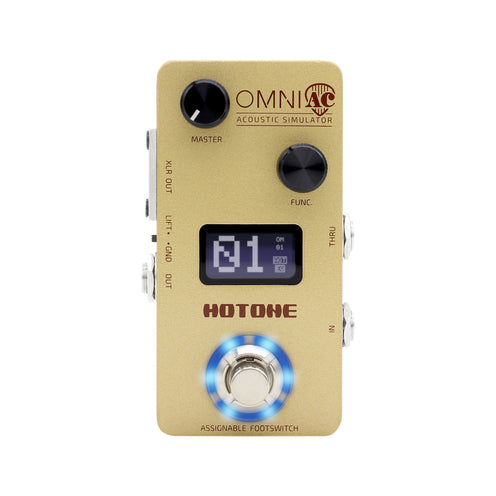 Hotone Omni AC Acoustic Simulator Guitar Pedal