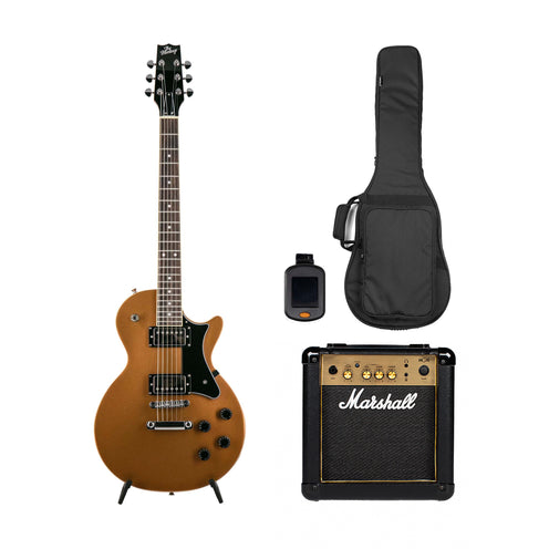 Heritage Ascent Collection H-150 Electric Guitar w/ Marshall MG10G Bundle, Copper
