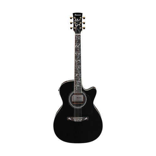 Ibanez Artwood AC391RCE-BKH Acoustic Guitar, Black High Gloss