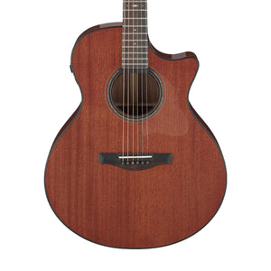 Ibanez AE440-LGS Acoustic Guitar w/Case, Natural High Gloss