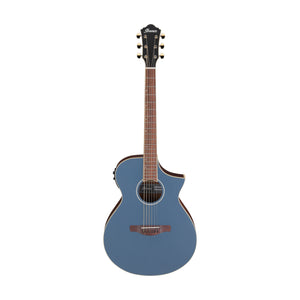 Ibanez AEWC12-PMF Acoustic-Electric Guitar, Prussian Blue Metallic Flat