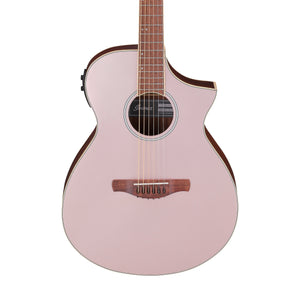 Ibanez AEWC12-RGF Acoustic-Electric Guitar, Rose Gold Metallic Flat