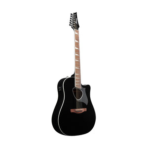 Ibanez Altstar ALT30-BKM Acoustic-Electric Guitar, Black Metallic