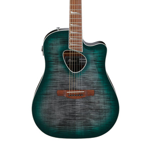 Ibanez Altstar ALT30FM-EDB Acoustic-Electric Guitar, Emerald Doom Burst High Gloss