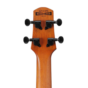 Ibanez AUT10-OPN Ukulele w/Gig Bag, Open Pore Natural