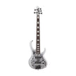 Ibanez BTB25TH5-SLM 5-String Electric Bass Guitar, Silver Blizzard Matte