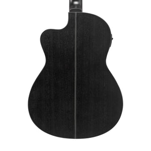 Ibanez GA5MHTCE-WK Acoustic-Electric Guitar, Weathered Black