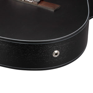 Ibanez GA5MHTCE-WK Acoustic-Electric Guitar, Weathered Black