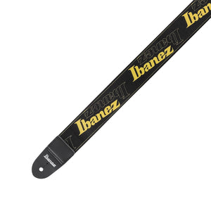 Ibanez Logo GSD50-YE Guitar Strap, Yellow