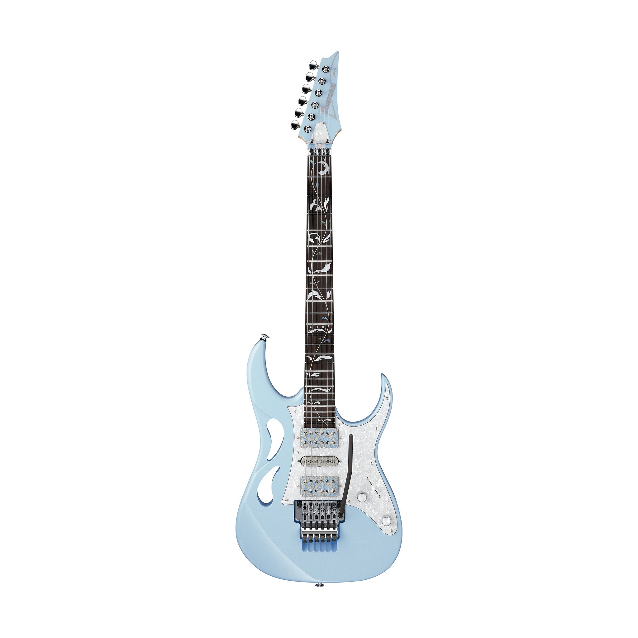 Ibanez PIA3761C Steve Vai Signature Electric Guitar w/Case, Blue Powder