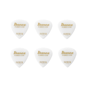 Ibanez PPA16XRG-WH 1.2mm Grip Wizard Series Rubber Grip, White, 6 pcs