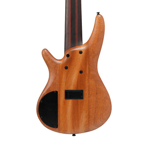 Ibanez Premium SR1356B-DUF 6-string Electric Bass Guitar w/Bag, Dual Mocha Burst Flat