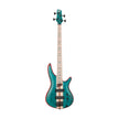 Ibanez SR1420B-CGL Electric Bass Guitar w/Gig Bag, Caribbean Green Low Gloss