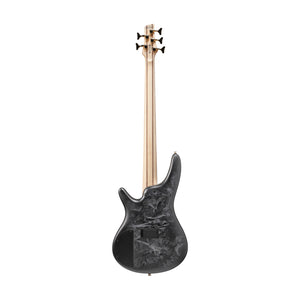 Ibanez SR305EDX-BZM 5-String Bass Guitar, Black Ice Frozen Matte