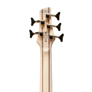 Ibanez SR305EDX-BZM 5-String Bass Guitar, Black Ice Frozen Matte
