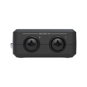 IK Multimedia iRig Pro Quattro I/O Deluxe Bundle Portable 4x2 Audio and MIDI Interface/Mixer
