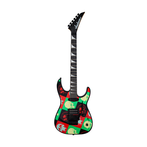 Jackson X Series Dinky DK1A Electric Guitar, Amaranth FB, Warhol