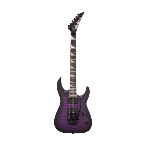 Jackson JS Series Dinky Arch Top JS32Q DKA Electric Guitar, Amaranth FB, Transparent Purple Burst