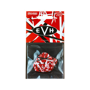 Jim Dunlop EVH102P.60 EVH Frankenstein 0.60MM Guitar Pick, 6-Pack