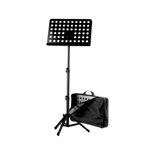 K&M 37885-000-55 Orchestra Stand w/Case, Black