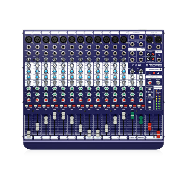Midas DM16 16-channel Analog Mixer – Swee Lee Vietnam
