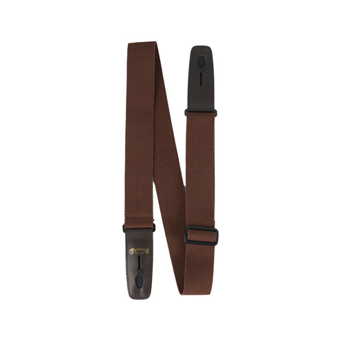 Martin 18A0139 Cotton Weave Lock-it Guitar Strap, Brown