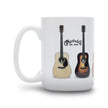 Martin Coffee Mug w/Martin Guitars Graphic, White