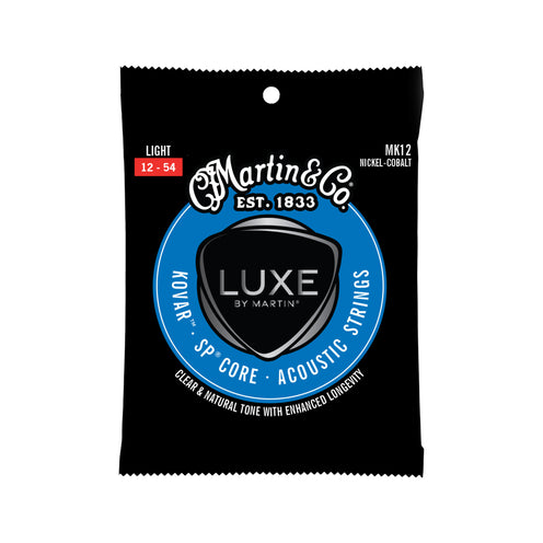 Martin Luxe by Martin Kovar Acoustic Guitar Strings, Light, 12-54