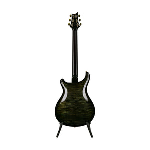 PRS Hollowbody II Piezo 10 Top Electric Guitar w/Case, Custom Color, Trampas Green Smokeburst