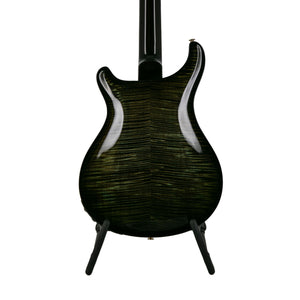 PRS Hollowbody II Piezo 10 Top Electric Guitar w/Case, Custom Color, Trampas Green Smokeburst
