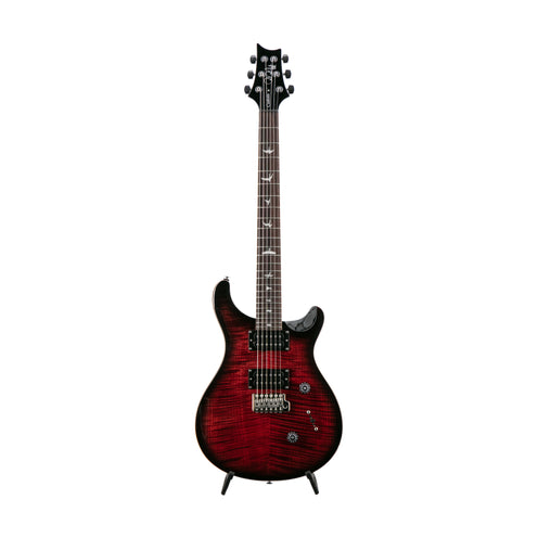 PRS SE Custom 24 Electric Guitar w/Bag, Fire Red