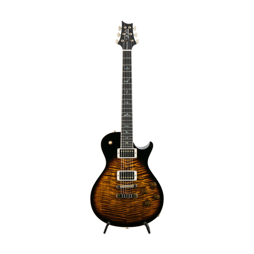 PRS Wood Library McCarty 594 Quilt 10-Top Electric Guitar, Ebony FB, Black Gold Burst