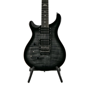 PRS SE Custom 24 Floyd Left-Handed Electric Guitar, Charcoal Burst