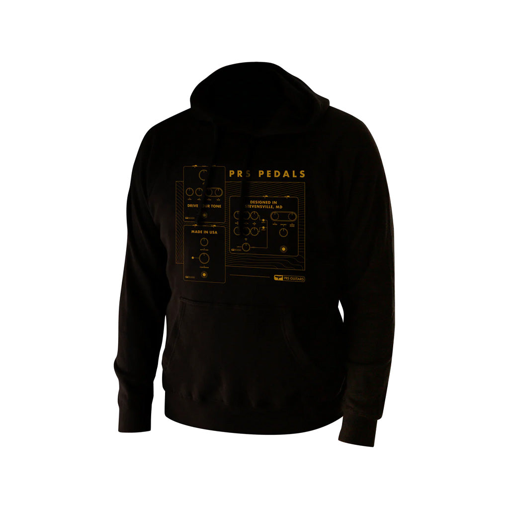 PRS Pedal Hoodie, Pullover, Black