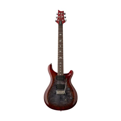 PRS SE Custom 24-08 Electric Guitar, Charcoal Cherry Burst